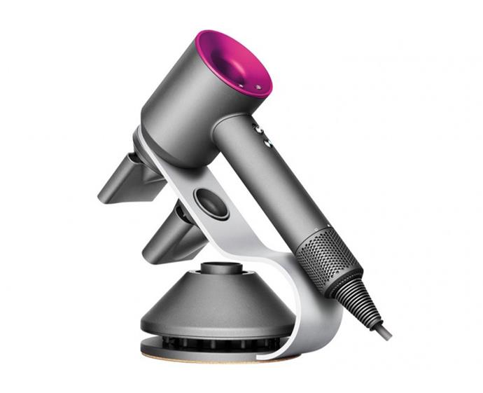 **[Dyson Supersonic hair dryer](https://shop.dyson.com.au/hair-care/dyson-supersonic-hair-dryer-iron-fuchsia-323191-01|target="_blank"|rel="nofollow"), $549**
<br><br>
A Dyson dryer is definitely worth the investment, delivering powerful performance and salon-worthy styling. Your hair will be shinier and healthier, thanks to the Supersonic's air temperature regulation to prevent it from overheating. It's quick, easy and comes with a range of attachments and nozzles to make styling effortless for any hair type. You'll be feeling like a supermodel after your at-home blow-out.
<br><br>
*Brought to you by [Manicare](https://www.manicare.com.au/manicare/?lang=en_AU&lang=en_AU|target="_blank"|rel="nofollow")*