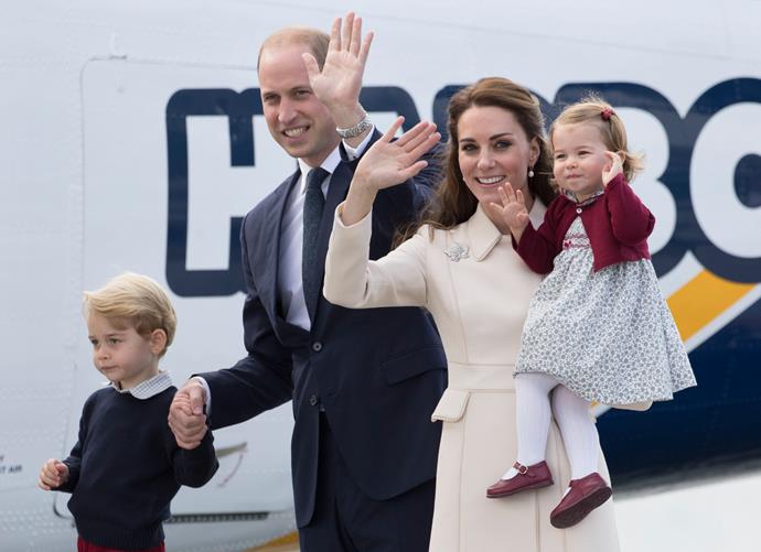 If in doubt copy mum- that royal wave was nailed at an early age.
