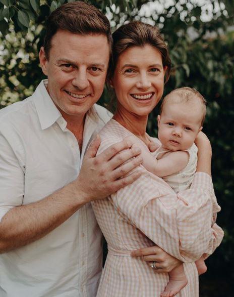 Ben Fordham shared the sweetest pic of his little family on February 14. His caption also spoke for itself, a simple '♥️' emoji did the trick. Aww.
