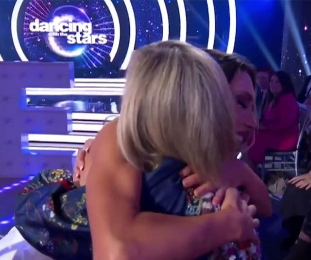 The pair exchanged a sweet hug following the performance. "She was support like my rock in that moment and when I got to hug her that was the highlight of the dancing," Chloe said.