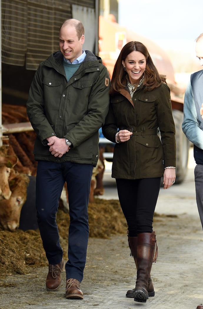Of course, Kate's outdoorsy get-up would never be complete without her trusty Penelope Chilvers boots!