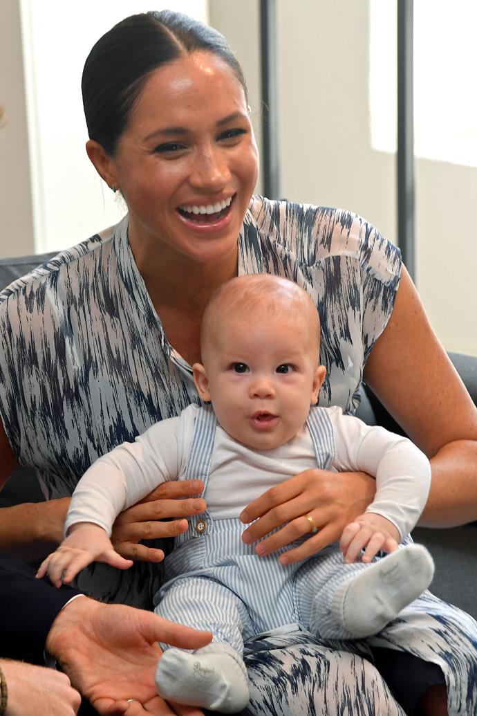 Meghan is besotted with her son Archie.