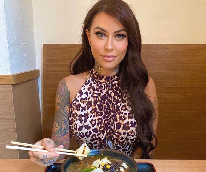 **Jessica Brody**
<br><br>
The tattooed beauty from Matt Agnew's season sparked rumours of a romance with comedian Tommy Little after her time on the show. Jessica, however, maintained they were "just friends" and looks like she was right, because she's now heading to Paradise.