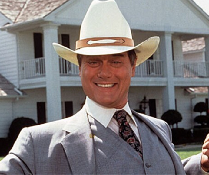 **J.R Ewing – *Dallas*** <br><br> 

It may not have been one of the most tragic television deaths, but it was certainly one of the most talked about. The question: "Who shot J.R.?" was on everyone's lips! The hated character had a long list of enemies, therefore suspects. After one of the biggest cliffhangers in TV history and an eight month long wait for answers, Kristin Shepard, J.R.'s wife's sister and his former mistress, was pinpointed as the culprit.