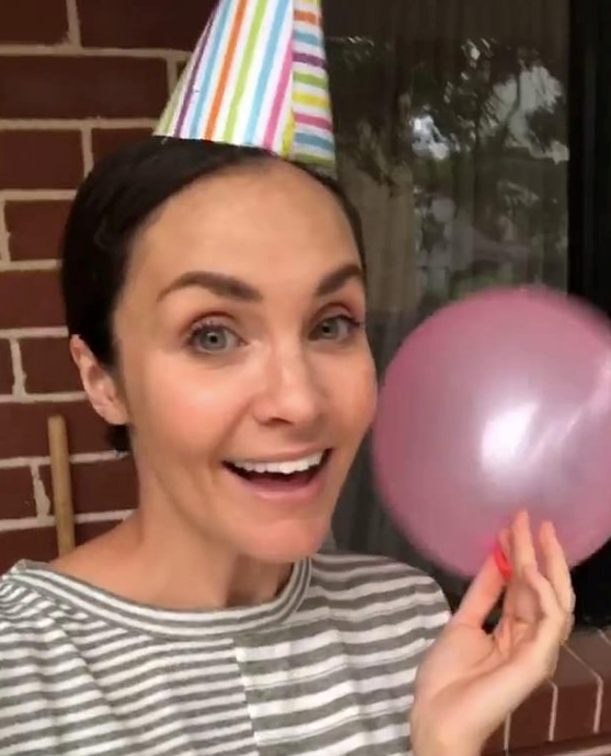 Last year,*The Bachelor*'s Laura Byrne celebrated her big day in isolation - but she didn't let that stop her from getting dressed up!
