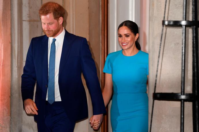 The Duke and Duchess have only just moved to LA, where they are currently remaining in lockdown.