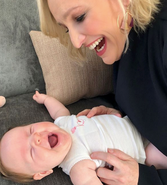 Baby giggles are the best kinds of giggles, and Fifi couldn't prove the feat more.