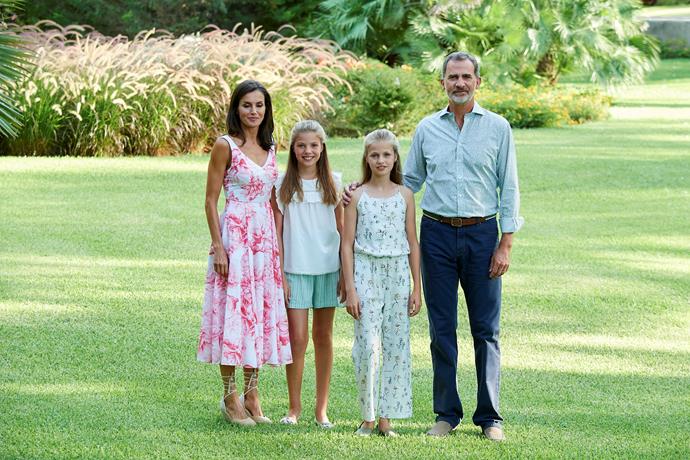 Ever the sun-filled country, the Spanish royals know a thing or two about making the most of the warm weather. These summery outfits are beautiful!