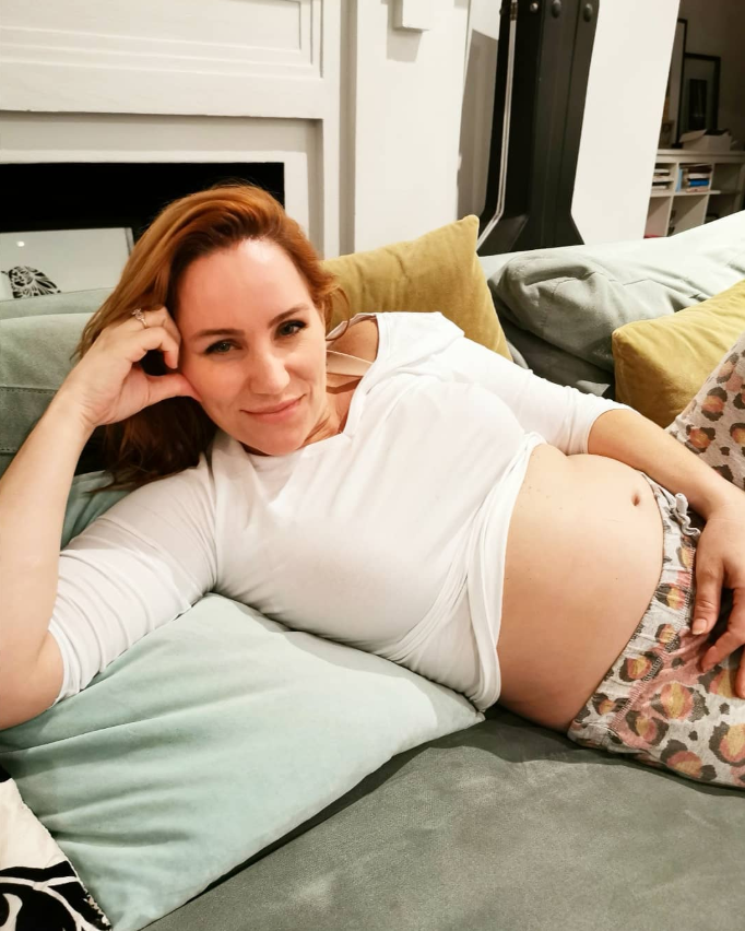 Dad-to-be Cam shared a stunning photo of Jules showing off her bump with the caption: "Just another night in No 46.. Not much changes.. Just this growing belly😍 Still so blown away what the human body can do & certainly blessed for it. Love seeing you grow little one."