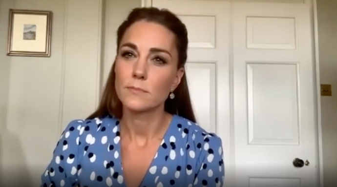Duchess Kate's Altuzarra dress made a statement in her video call with nurses across the globe.