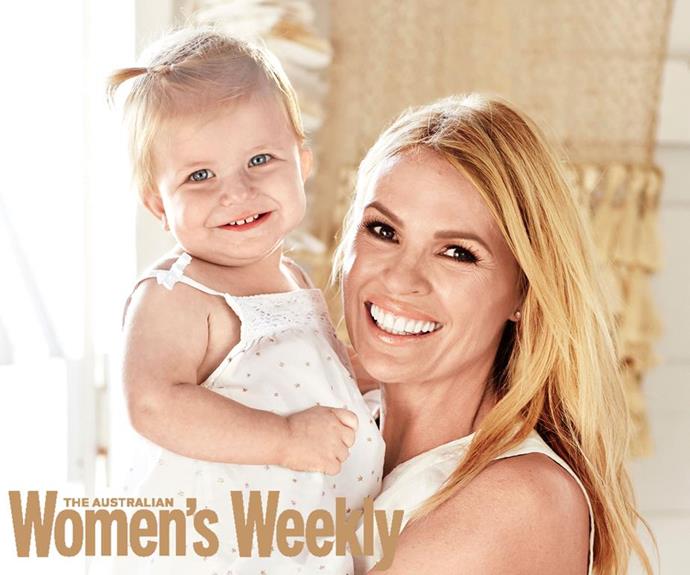 Sonia posed for *The Australia Women's Weekly* to discuss her pregnancy journey in the June issue of 2016.