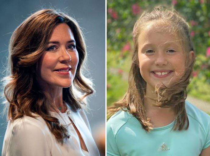 Princess Mary's youngest daughter is looking more and more like her by the day!