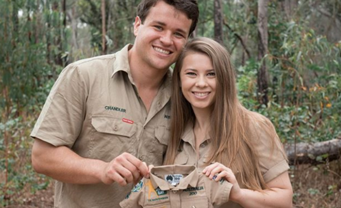 Bindi Irwin and Chandler Powell are expecting their first child.