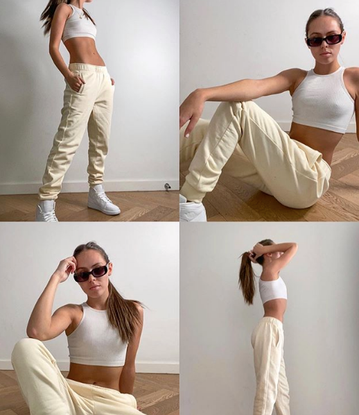 In true, entrepreneurial form, Mia officially launched Mallt in July, featuring a range of street and activewear pieces designed by the 19-year-old.