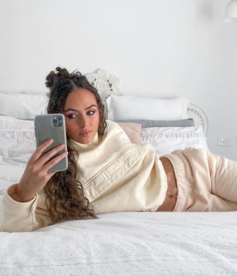 Mia has also taken to her own [personal account](https://www.instagram.com/mia.fev/?hl=en|target="_blank"|rel="nofollow") to document the clothing company's journey. "Feels pretty surreal to be lounging around in my own brand. Huge thank you to those who have been supporting me throughout the first few months of launching, so incredibly grateful for you all and excited to show you more of what I'm working on for the future," she wrote. 