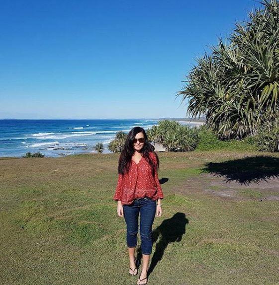 She quickly settled back into life in Australia, telling her Instagram following of her joy in being amongst the "crisp clean air."
