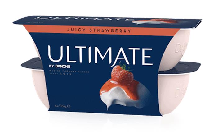 Ultimate by Danone, $4.50 for 4-pack, available at [Coles](https://shop.coles.com.au/a/national/everything/search/ultimate%20danone|target="_blank"|rel="nofollow") and [Woolworths](https://www.woolworths.com.au/shop/search/products?searchTerm=danone%20ultimate|target="_blank"|rel="nofollow")