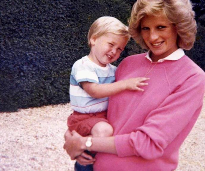 "We can talk about stuff and it is not a weakness and not to be ashamed of," Prince William has since said of his mother's battle with bulimia.