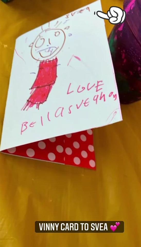 Brb, crying over this cuteness! Vinnie's card for Svea.