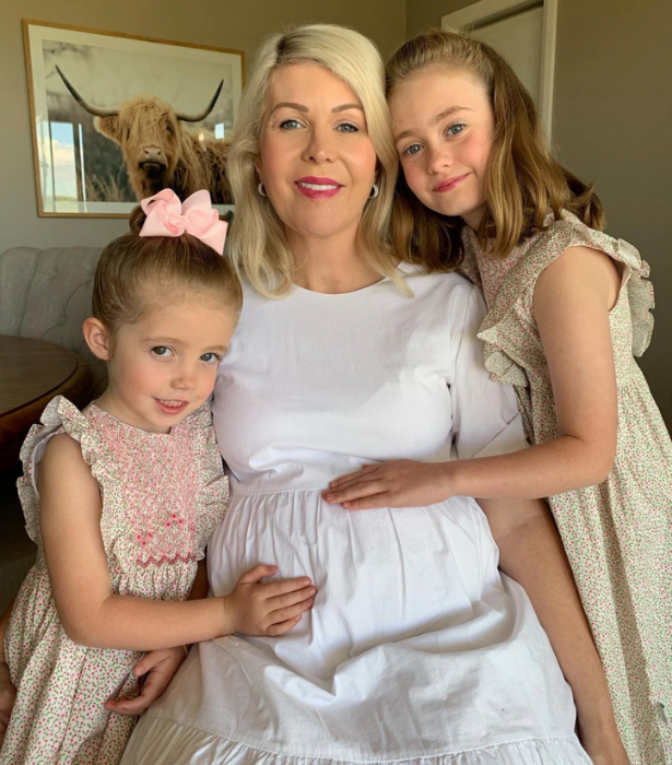 The mother-of-two has been suffering "mum-guilt".