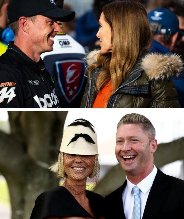 Kyly made headlines when she reunited with James at Mount Panorama, a day before Pip and Michael appeared at The Everest.