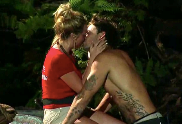 Yep, things went from 0 to 100 *fast* in the jungle. The steamy makeout sesh was plastered across every reality TV fanatic's newsfeed for weeks as the *Geordie Shore* star and former *MAFS* groom went on-screen official.