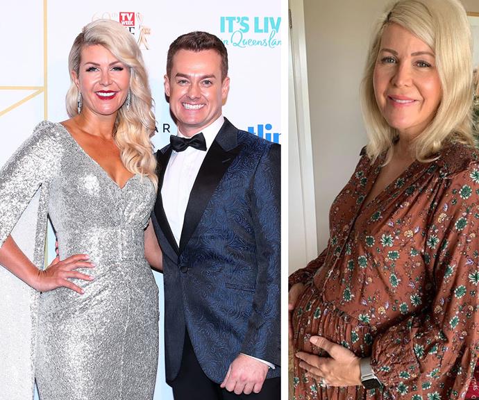 Long road to baby number three: Grant and Chezzi Denyer revealed they tried for over a year for their third child.
