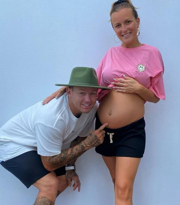 The couple confirmed their pregnancy news on Christmas Day.