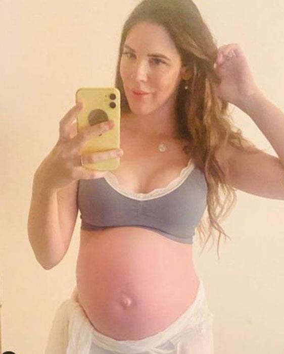 "Some days I'm bouncing full of energy, love and creativity and some days I'm so drained I can hardly put a thought together," Tracey admits of her pregnancy journey.