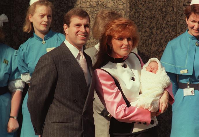 Sarah Ferguson welcomed Eugenie at the very same hospital Eugenie's son has been welcomed, 30 years later.