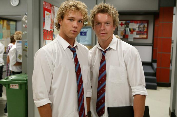 Quickly, Geoff struck up an on-off friendship with fellow schoolmate Aden Jefferies (played by Todd Lasance). The pair clashed numerous times be it over a scuffle on the footy field or when they later worked together on a prawn trawler.