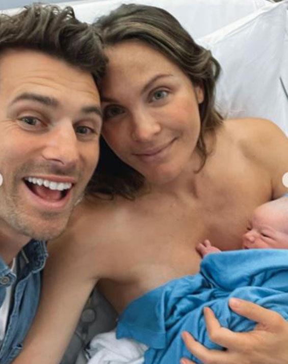 The happy couple [welcomed their second daughter,](https://www.nowtolove.com.au/parenting/pregnancy-birth/matty-j-laura-byrne-second-baby-66436|target="_blank") Lola Ellis Johnson, at the start of February. 