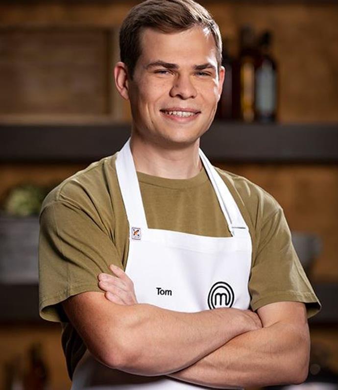 **Tom** 

Tom, 24, learnt to cook BBQ and fish from his dad but he is most inspired by is mum and older sister. However, he is most passionate about creating intricate desserts and dreams of becoming a well respected pastry chef.