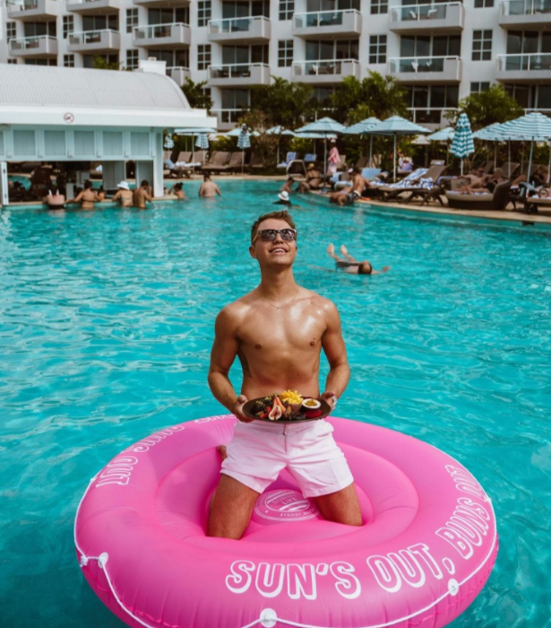 **Jade Kevin Foster**
<br><br>
With more than one million Instagram followers, influencer Jade Kevin Foster is used to having all eyes on him.