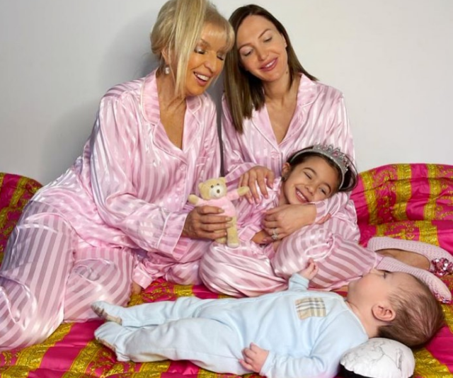 How sweet are these matching PJs for Mother's Day starring "Yummy Nonna", Margherita.