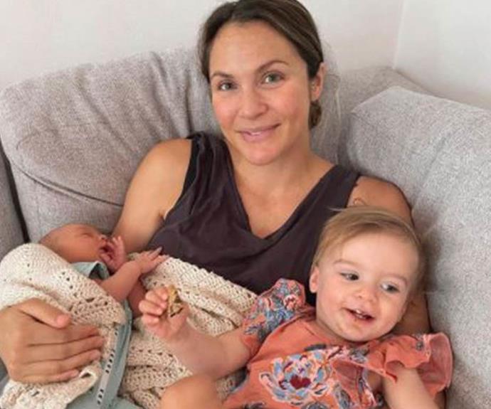 The family of three is now four with baby Lola.