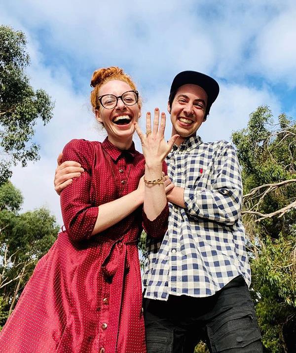 Fans were thrilled when Emma took to Instagram in April to announced that she and Oliver were engaged with a loved-up photo together. "When life gets more sparkly ✨💍❤️," the singer captioned the post with her husband to-be.