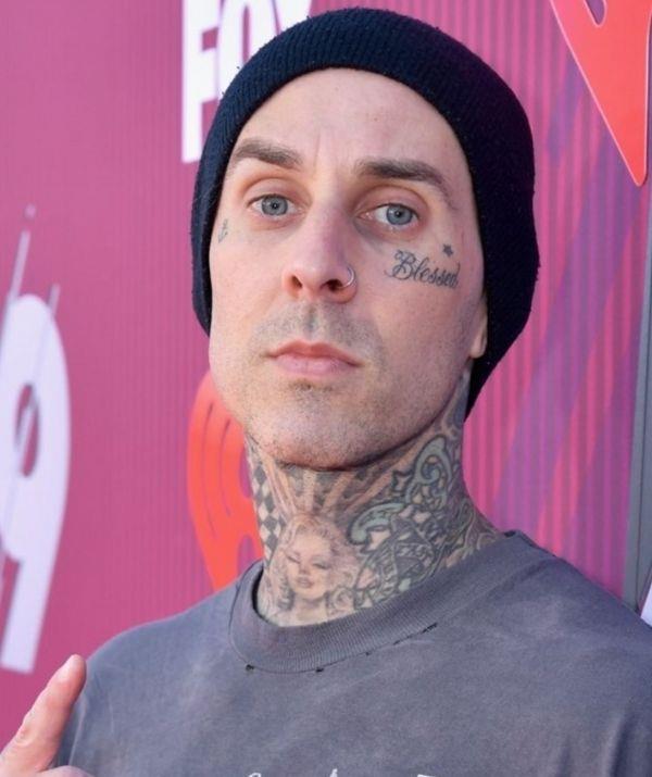 Travis Barker 2015
<br><br>
Blink 182's drummer Travis Barker and Rita spent some time together before their budding romance came to a halt after less than a month.
<br><br>
According to Travis, he wanted to pump the brakes because he didn't want to commit to a relationship.
<br><br>
"I don't have that ­longing to be in a relationship 24/7," he told *The Daily Mirror.*