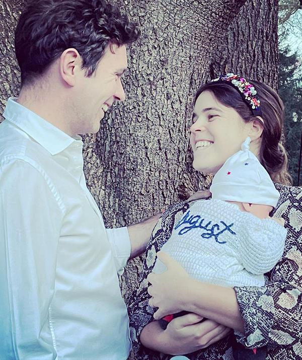 Princess Eugenie and Jack Brooksbank share son August.