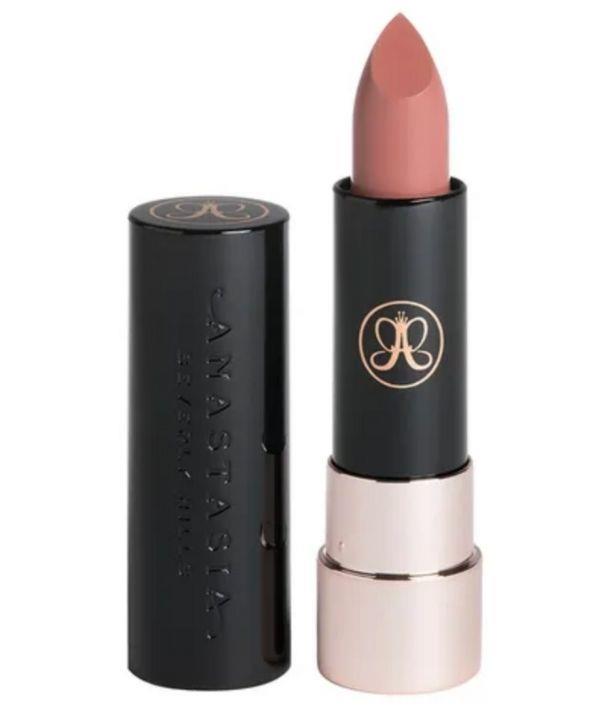 Shop Anastasia Beverly Hills Matte Lipstick, $33.00 from Sephora [here.](https://www.sephora.com.au/products/anastasia-beverly-hills-matte-lipstick/v/kiss|target="_blank") 