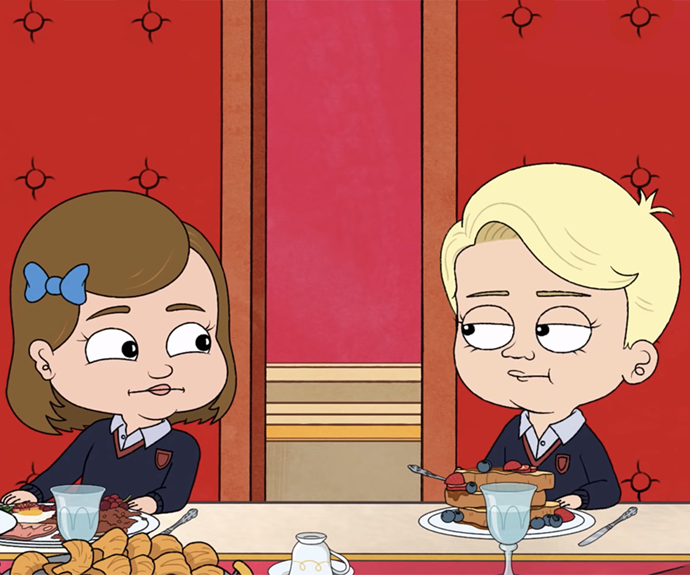Prince George and his siblings are the subject of a cruel new animated satirical comedy.