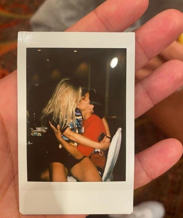The Polaroid that confirmed the rumours.