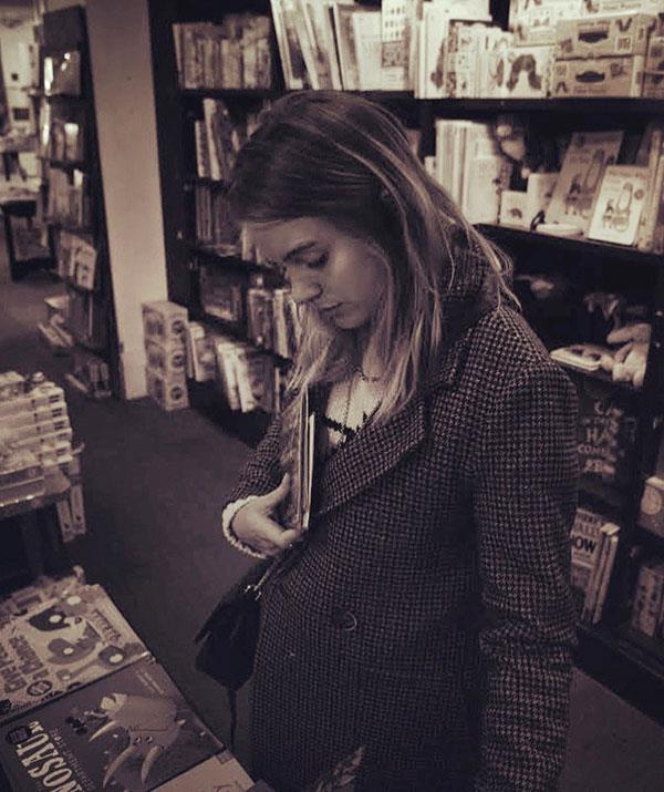 Fans are convinced that Cressida is pregnant after she posted this very telling pic to her Instagram, which shows her perusing the children's section of a book shop with what looks to be a baby bump.