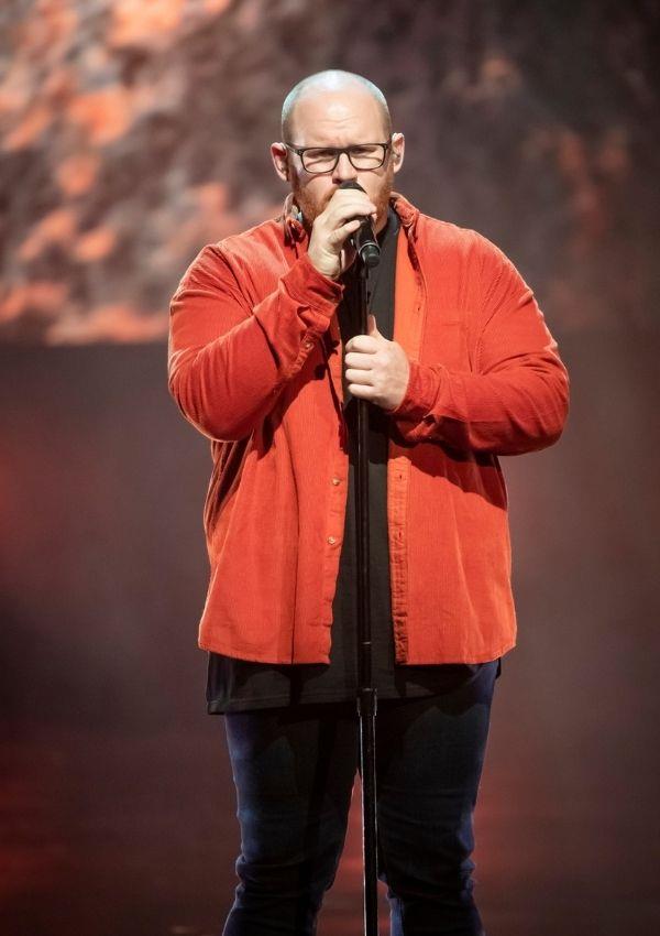 **Mick Harrington**
<br><br>
Sonia says: "He has an extraordinary gift when it comes to singing and his love for his family shines though in everything he does."