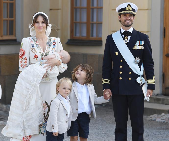 He and Princess Sofia [welcomed their third son in 2021, Prince Julian Herbert Folke](https://www.nowtolove.com.au/royals/international-royals/prince-julian-of-sweden-christening-68727|target="_blank"), and if all three boys inherit their dad's good looks - let's just say the young ladies in Sweden will be very lucky!