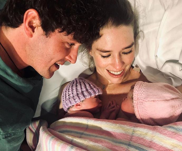 Lachy Gillespie welcomed his own daughters with fiancée Dana Stephensen in September 2020.