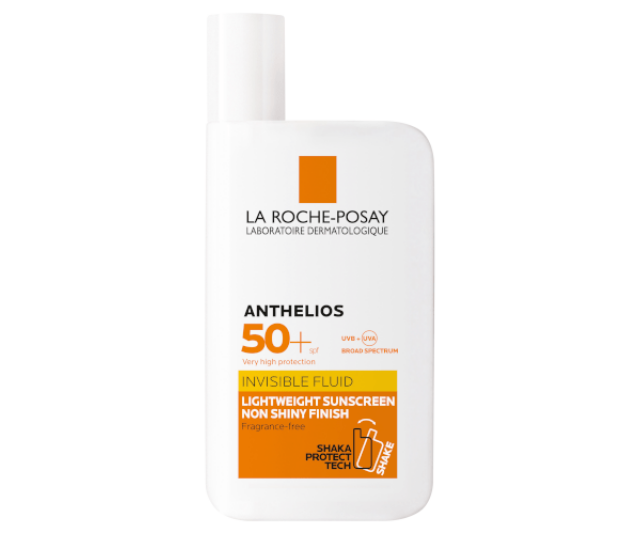 La Roche-Posay Anthelios Xl Invisible Fluid Facial Sunscreen SPF 50+, $31.95, [Adore Beauty.]