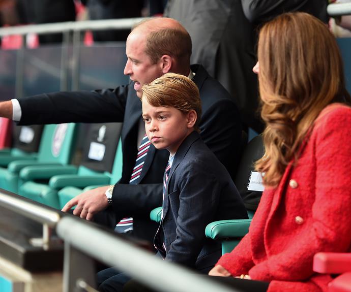 The Duke and Duchess of Cambridge are very proud of their eldest son.