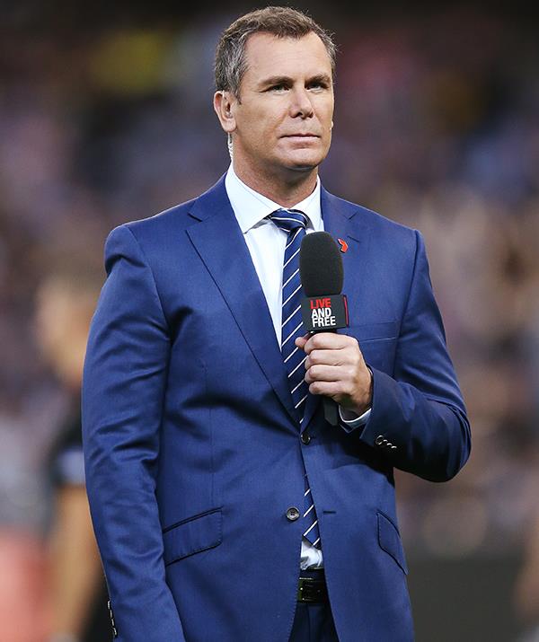 **Wayne Carey** 
<br><br>
Wayne was an AFL star who turned to commentating for Channel 7 after retiring from the game.
<br><br>
The oldest contestant at 57 years old, Wayne will have to draw on his intense AFL training to get through the gruelling course.