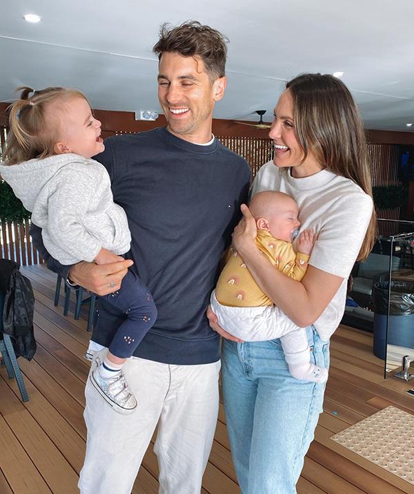 Matty and Laura share two daughters, Marlie-May and Lola.